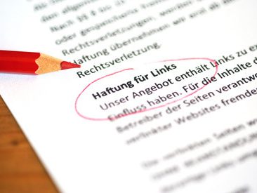 Zur Haftung von Links auf urheberrechtswidrige Inhalte Zur Haftung von Links auf urheberrechtswidrige Inhalte